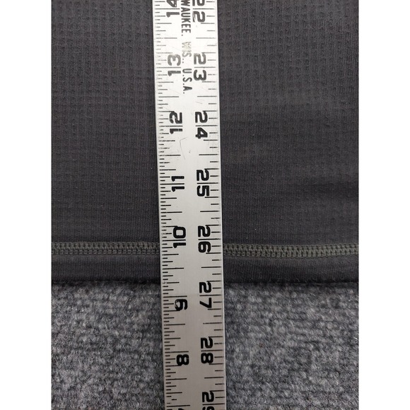 North Face Fleece Shirt Mens XL Black Gray 1/4 Zip Tech Pullover‎ Sweater - Picture 7 of 12